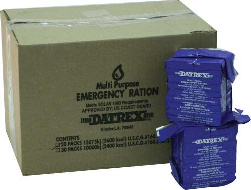 Datrex 3600 Emergency Food Bar - Case 