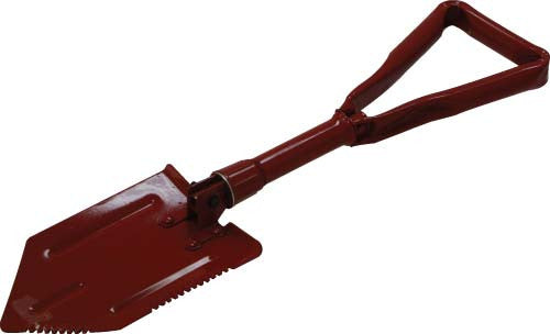 Red Foldable Shovel-eSafety Supplies, Inc