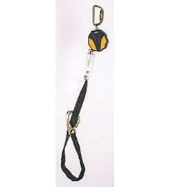 MSA 9' WorkmanÂ® Single-Leg Mini Personal Fall Limiter With Tiebackâ„¢ FP5K Snaphook-eSafety Supplies, Inc