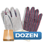 Dozen - Clute Cut Leather Palm-eSafety Supplies, Inc