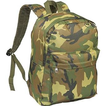 Everest Luggage Classic Backpack - Jungle Camo-eSafety Supplies, Inc