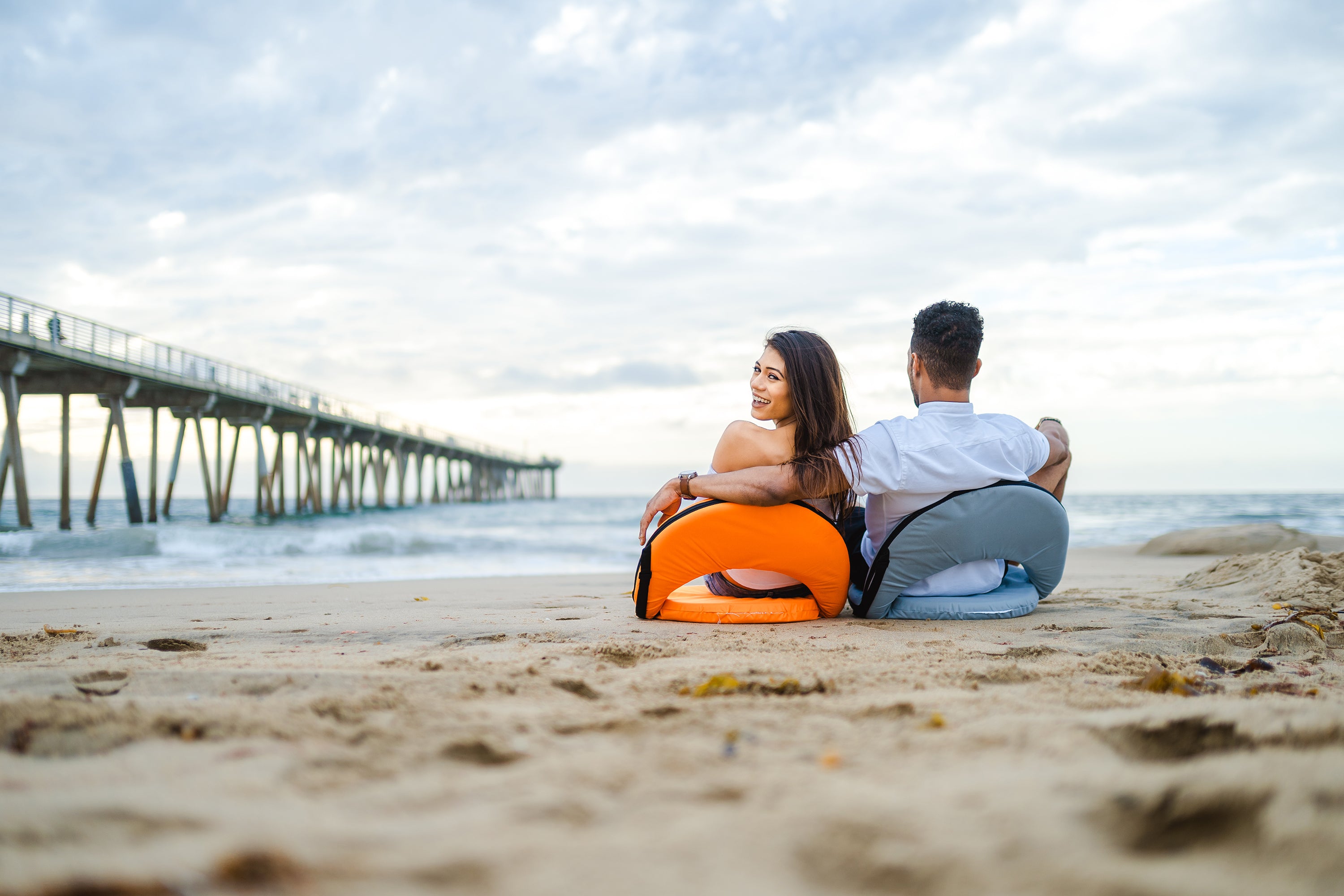 Go Anywhere Multi-Fold Padded Seat - Gray-eSafety Supplies, Inc