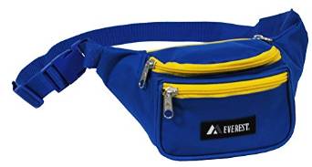 Everest Signature Waist Pack - Standard - Royal / Yellow-eSafety Supplies, Inc