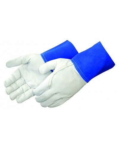 Gunn pattern goatskin TIG welder  Gloves - Dozen