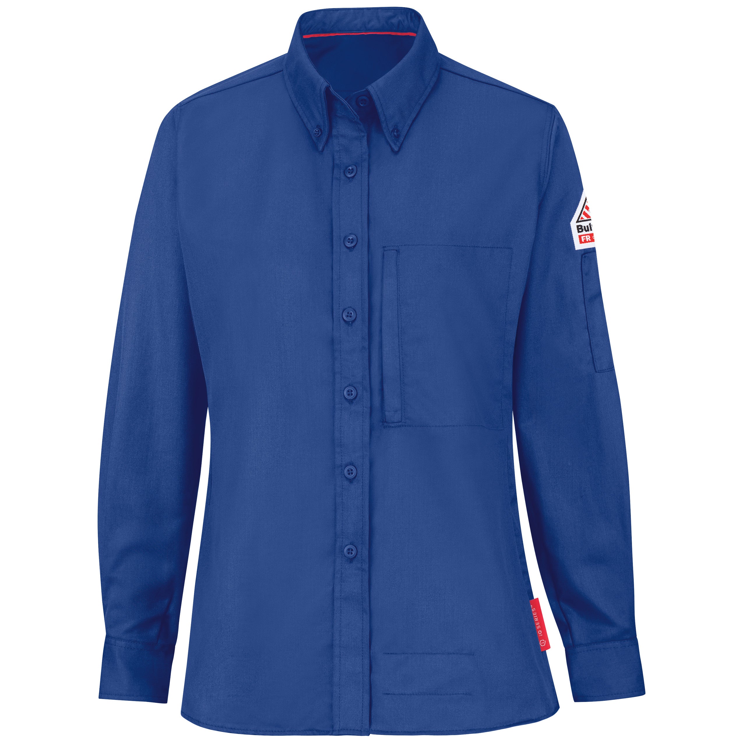 iQ SERIES® WOMEN’S LIGHTWEIGHT COMFORT WOVEN SHIRT QS23 - Royal Blue-eSafety Supplies, Inc