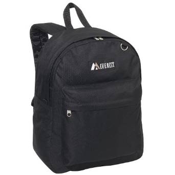 Everest Luggage Classic Backpack - Black-eSafety Supplies, Inc