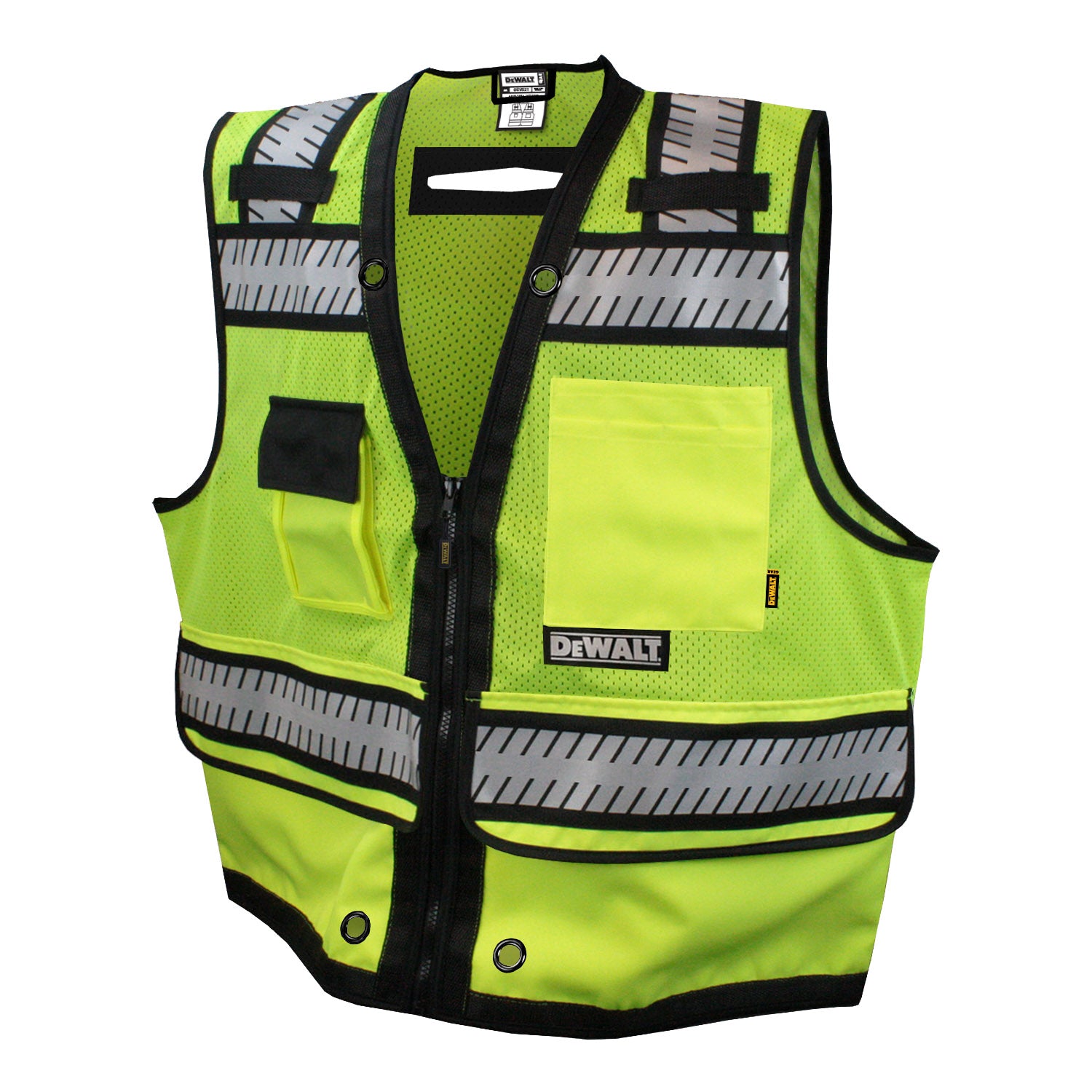 DEWALT DSV521 Class 2 Heavy Duty Surveyor Vest-eSafety Supplies, Inc