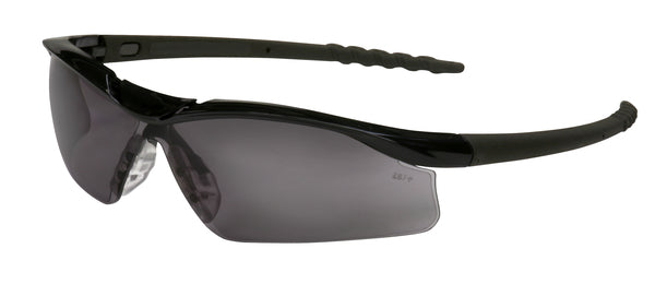 MCR Safety DL1 Black Frame, Gray Lens-eSafety Supplies, Inc