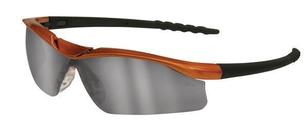 MCR Safety DL1 Orange Frame, I/O Clear Mirror UV-AF-eSafety Supplies, Inc