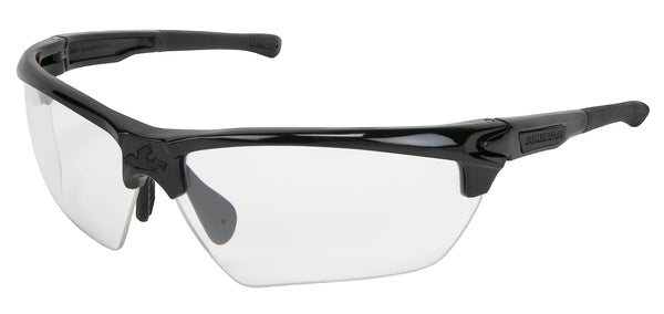 MCR Safety Dominator DM3 Black Frame, Clear MAX6-eSafety Supplies, Inc