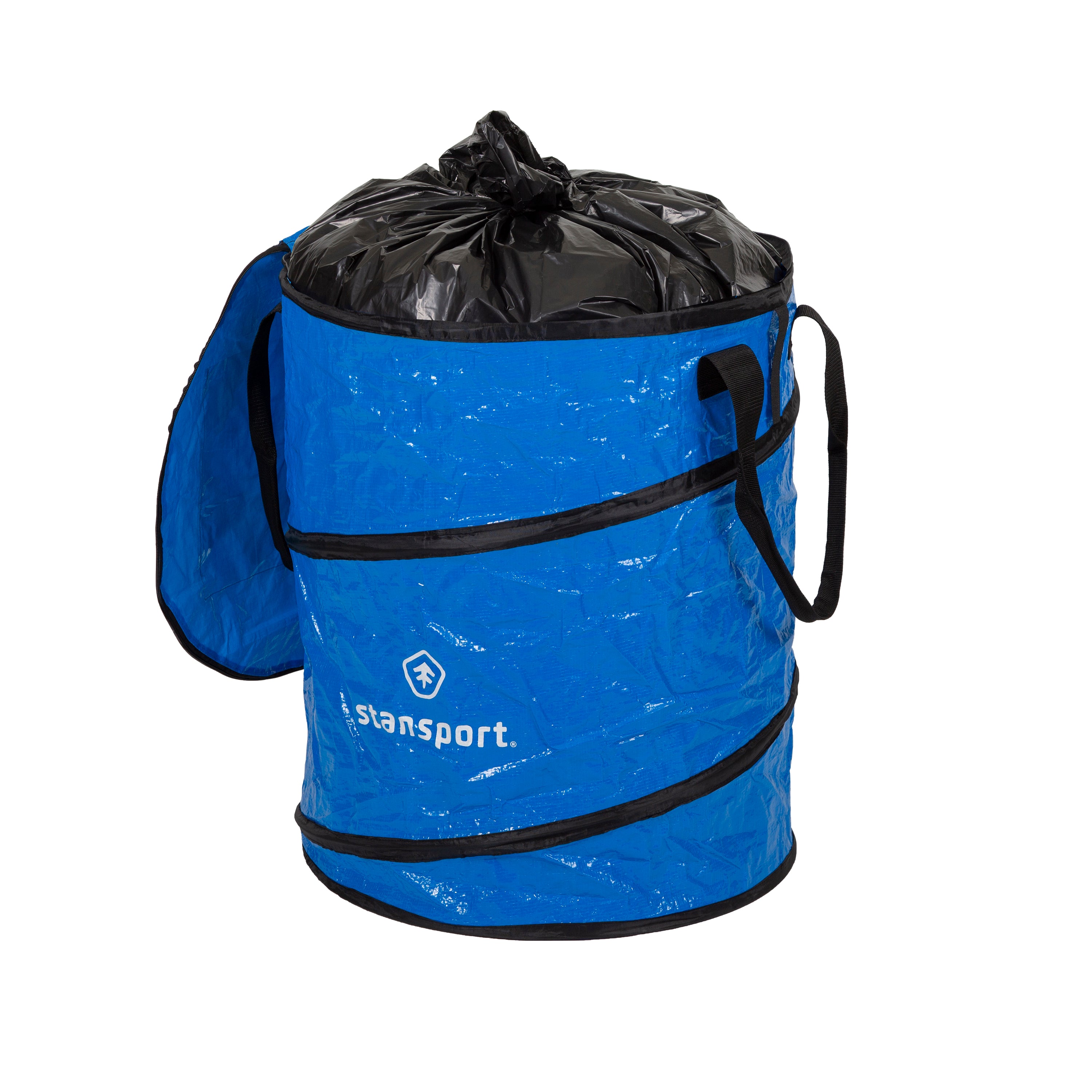Collapsible Campsite Carry-All/Trash Can - Blue-24 X 19.7In-eSafety Supplies, Inc