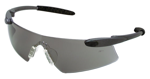 MCR Safety DS1 Black Frame, Gray Lens-eSafety Supplies, Inc