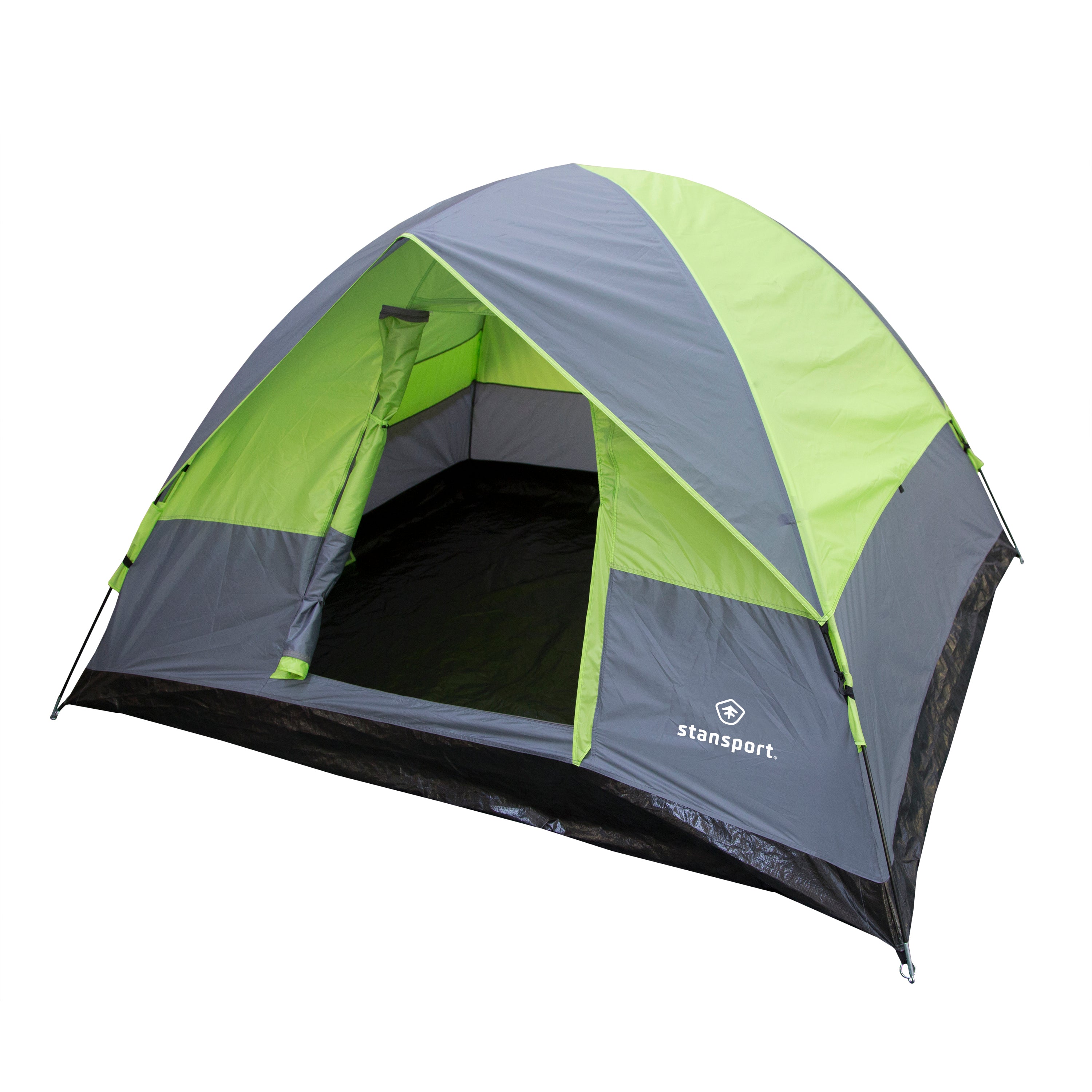 Cedar Creek 3 Season Tent-8 Ft X 7Ft X 54 In-Green/Grey Trim-eSafety Supplies, Inc