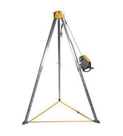 MSA 8' WorkmanÂ® Tripod Confined Space Entry Kit (Includes 50' Workman Rescuer, Stainless Steel Cable, Pulley And Carabiner)-eSafety Supplies, Inc