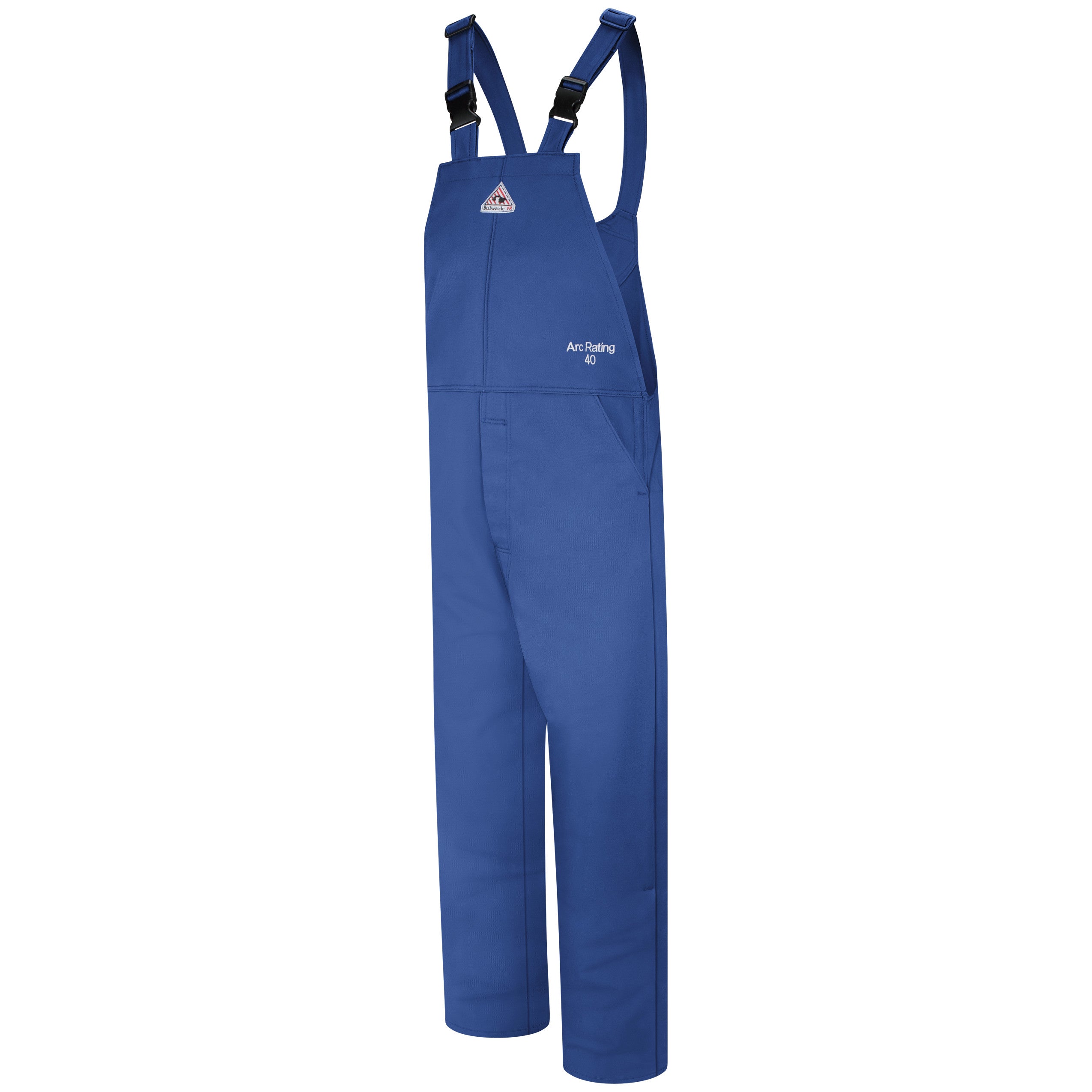 Men's Midweight FR Bib Overall CAT 4 BLC4 - Royal Blue-eSafety Supplies, Inc