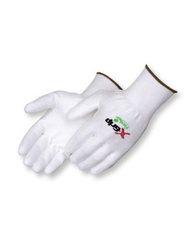 X-Grip White Polyurethane Palm Coated Gloves
