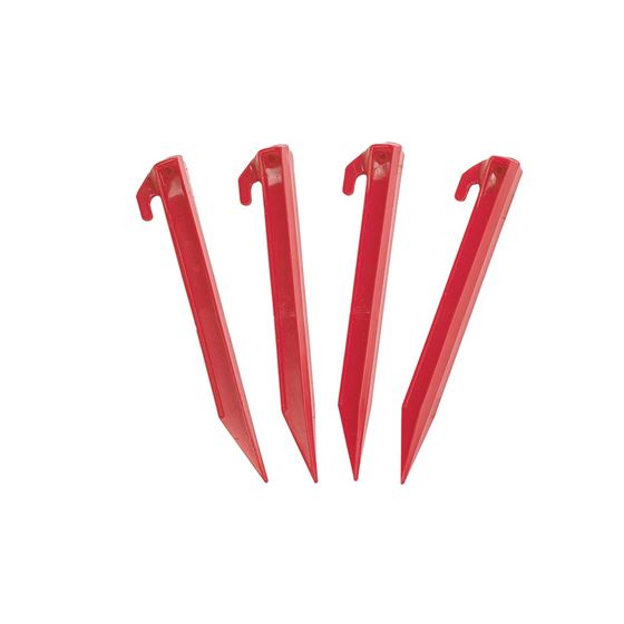 Plastic Tent Stakes - 9IN - 6 Pack-eSafety Supplies, Inc