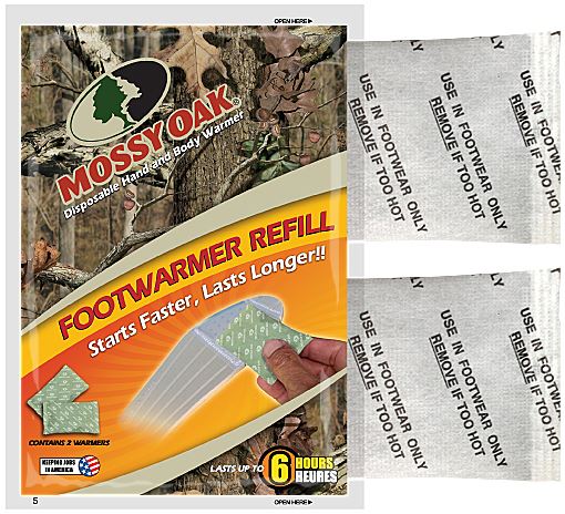 M110 - Mossy Oak Foot Warmers - Pair-eSafety Supplies, Inc