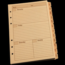 RITE IN THE RAIN- WEEKLY CALENDAR PLANNER COMPONENT-eSafety Supplies, Inc
