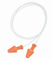 Howard Leight - SmartFit - 3-Flange CMT Corded Earplugs With Nylon Cord