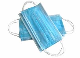 Disposable Face Mask Blue or Black