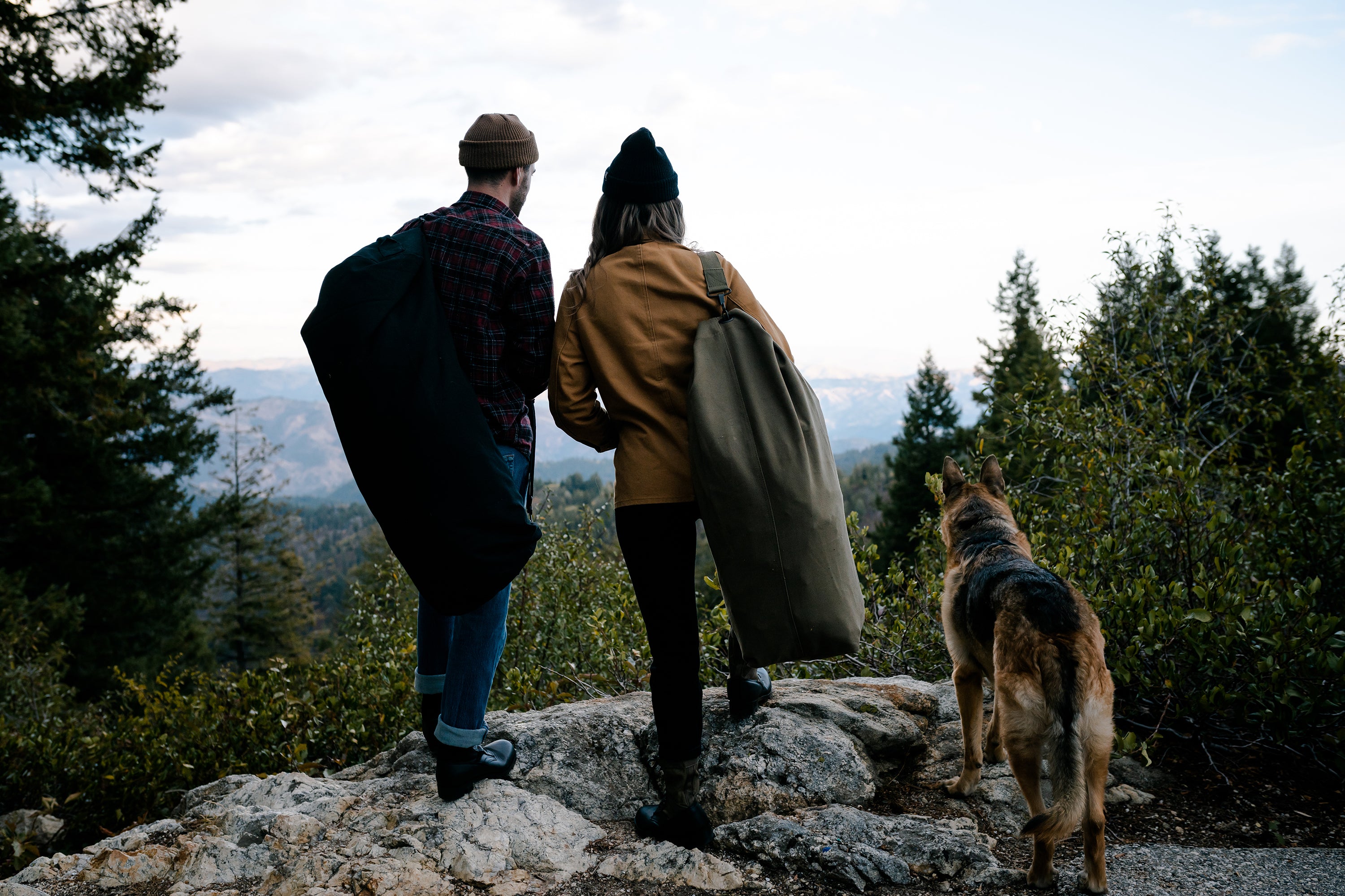 Duffel Bag With Zipper - Black - 42 In X 15 In X 15 In-eSafety Supplies, Inc