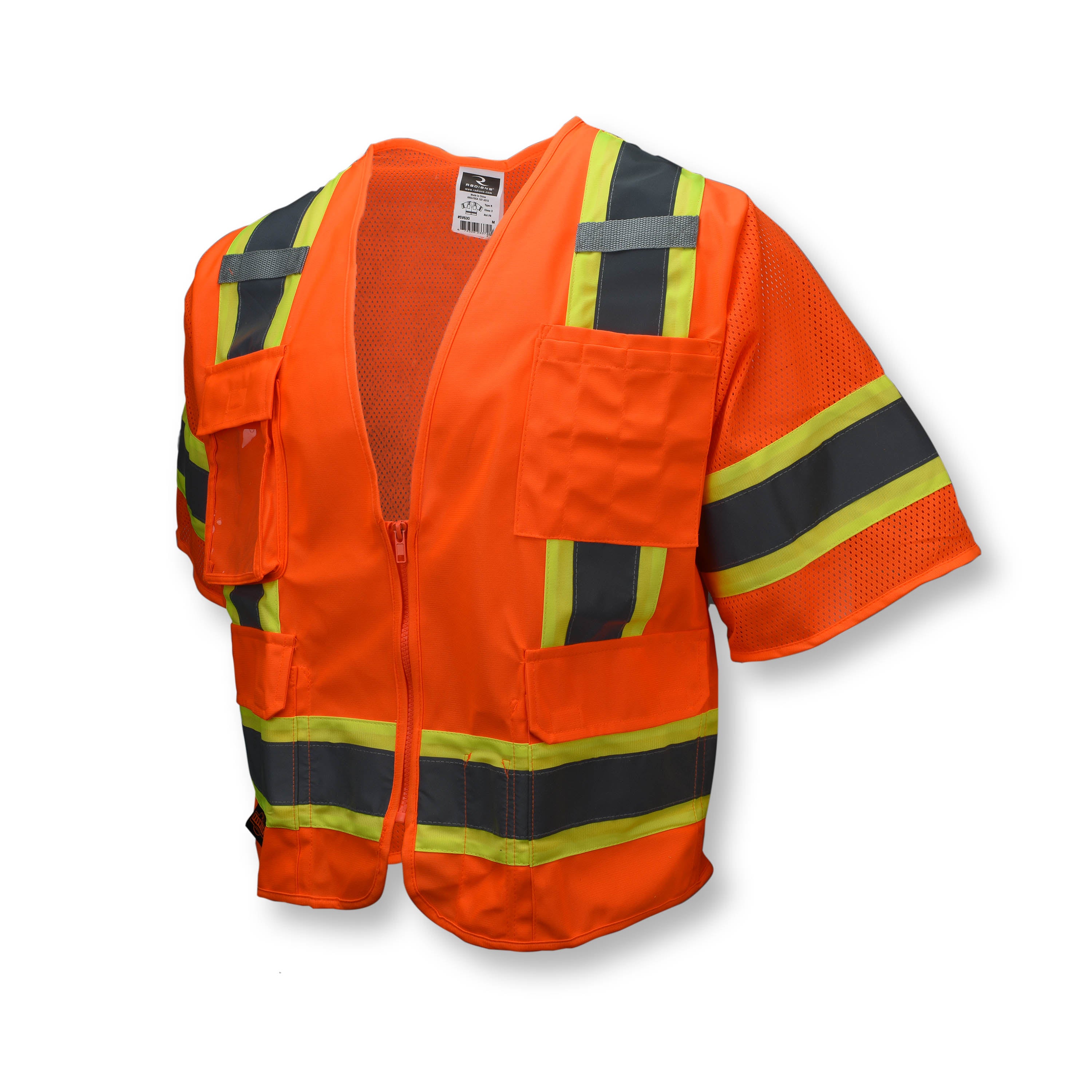 Radians SV63 Two Tone Surveyor Type R Class 3 Two Tone Safety Vest-eSafety Supplies, Inc