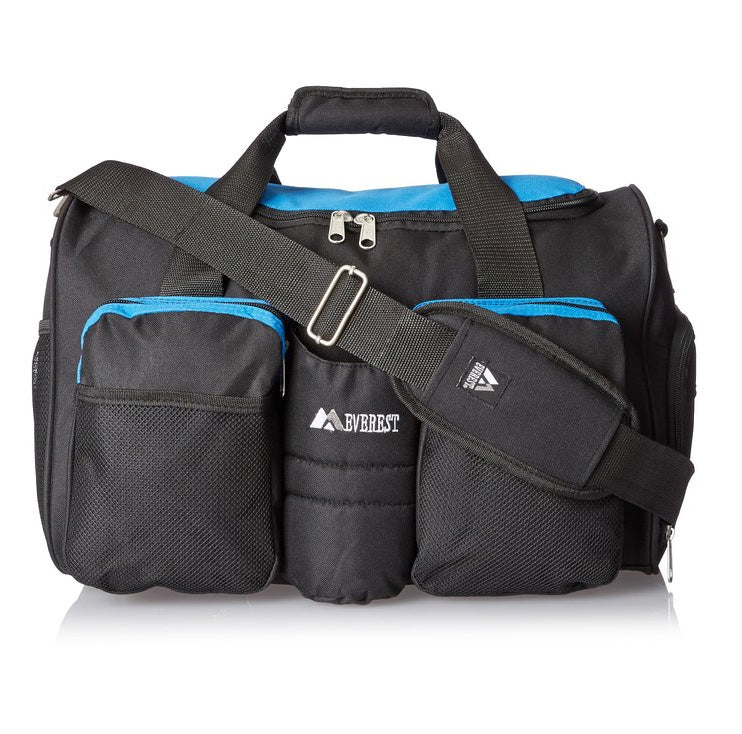 Everest Gym Bag with Wet Pocket - Royal Blue-eSafety Supplies, Inc