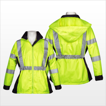 Ladies Lightweight Waterproof Jacket / Windbreaker-eSafety Supplies, Inc