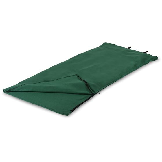 SOF Fleece Sleeping Bag - 32" X 75" - Green-eSafety Supplies, Inc