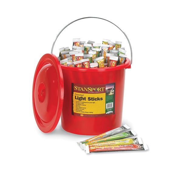Safety Light Sticks - Asstd - 100 Bucket Pack-eSafety Supplies, Inc