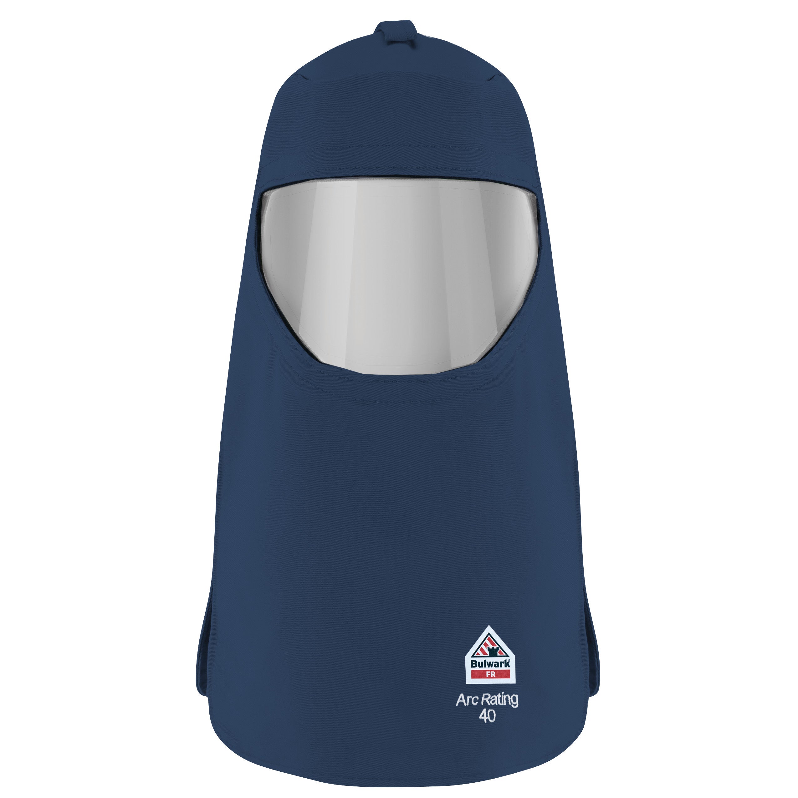 Heavyweight FR Hood with Protective Shield CAT4 HLC4 - Navy-eSafety Supplies, Inc