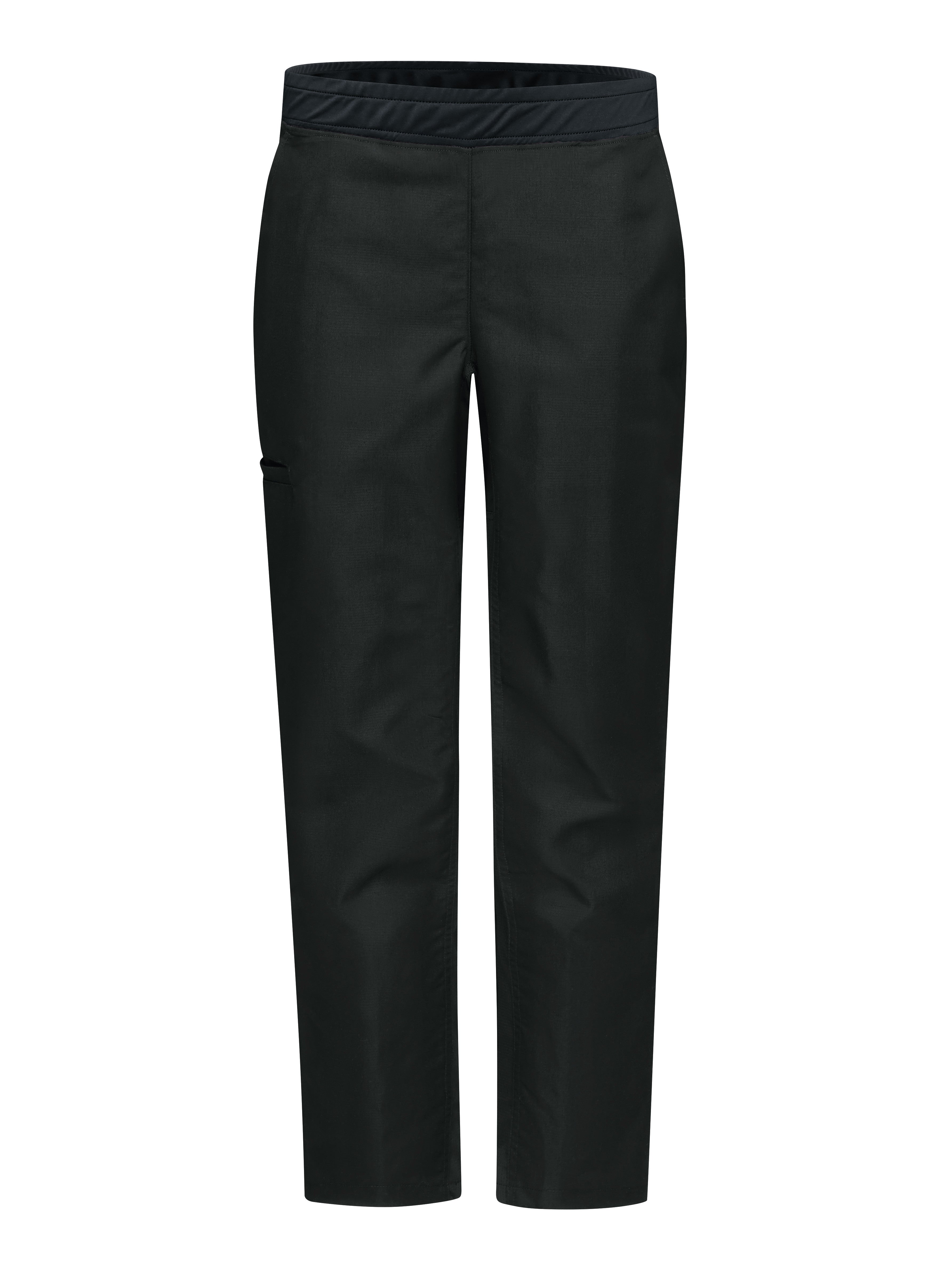 Women's Straight Fit Airflow Chef Pant 0P1W - Black-eSafety Supplies, Inc