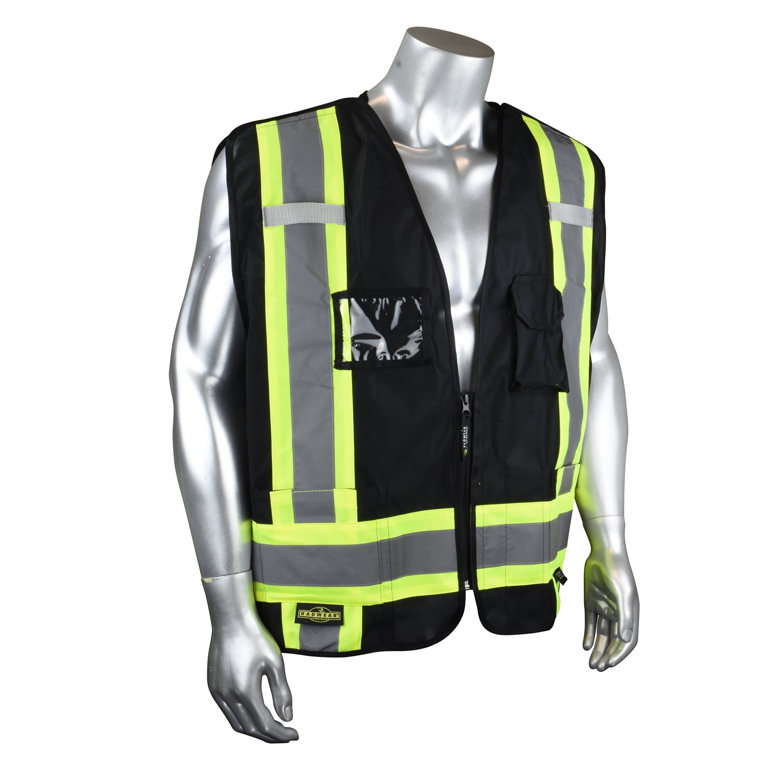 Radians SV020X-1 Heavy Duty 7-Pocket Tear Away Cruiser Vest X-Back-eSafety Supplies, Inc