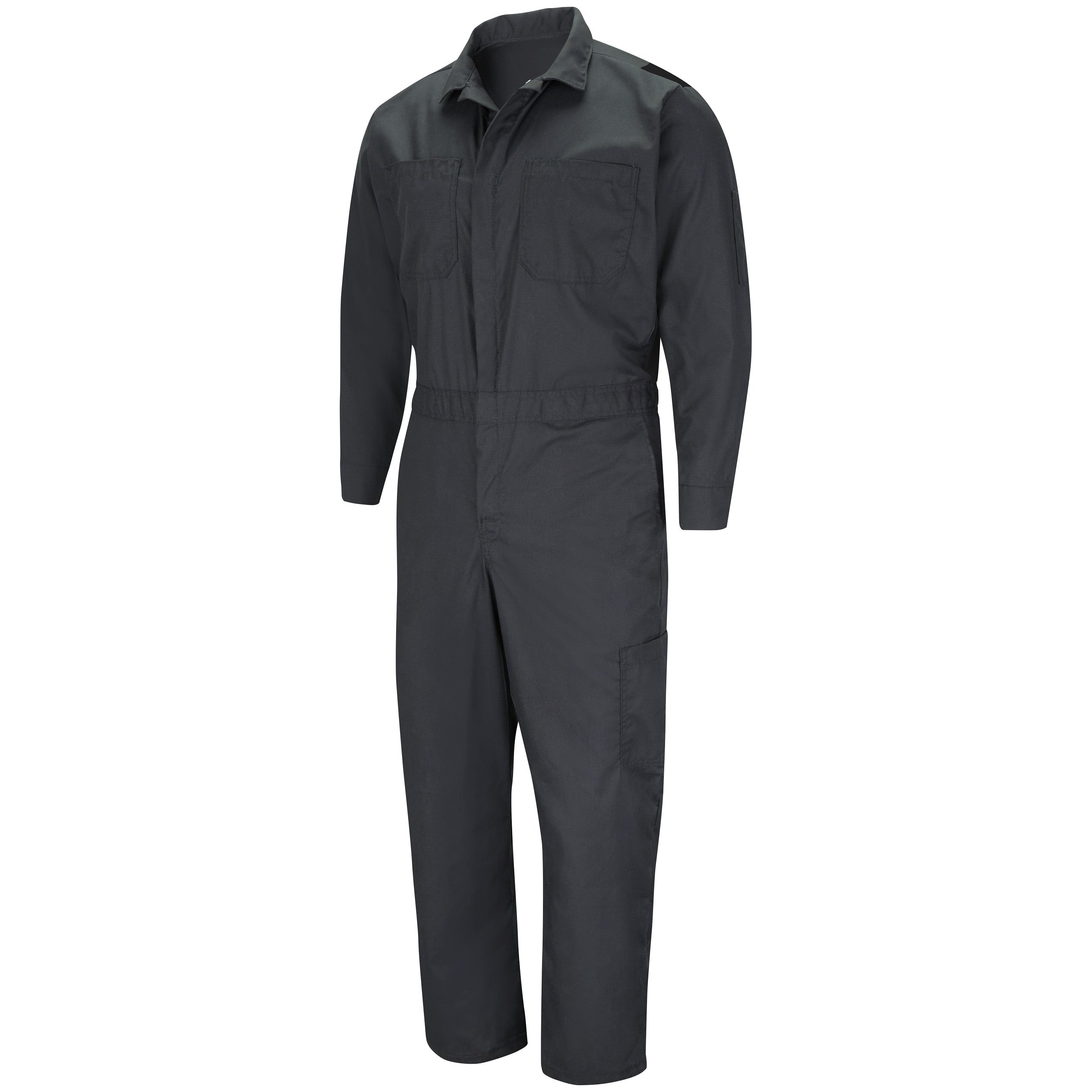 Performance Plus Lightweight Coverall with OilBlok Technology CY34 - Charcoal / Black Mesh-eSafety Supplies, Inc