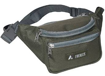 Everest Signature Waist Pack - Standard - Dark Olive-eSafety Supplies, Inc