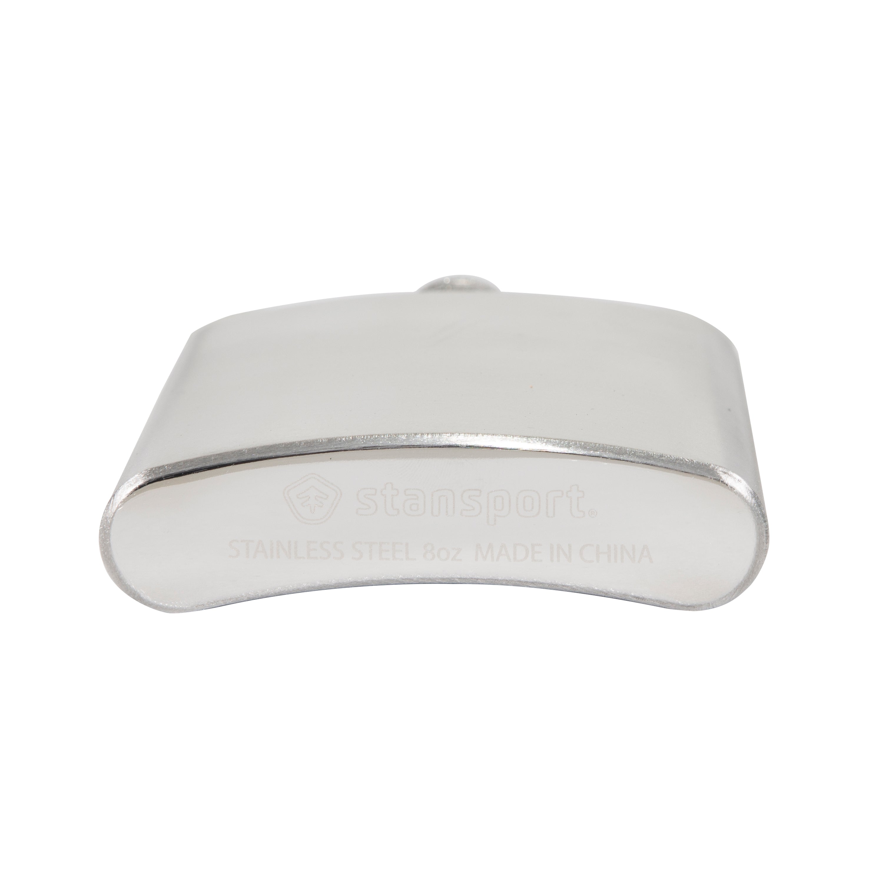 Stainless Steel Flask - 8 Oz - Clamshell-eSafety Supplies, Inc