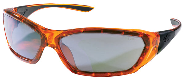 MCR Safety ForceFlex FF1 Orange Frame, Silver Mirr-eSafety Supplies, Inc