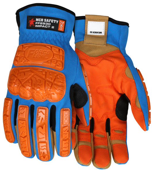 MCR Safety ForceFlex Multi-Task D3O Impact MAXGrid-eSafety Supplies, Inc
