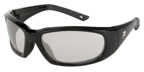 MCR Safety ForceFlex FF3 Black Frame I/O Clr Mir AF-eSafety Supplies, Inc