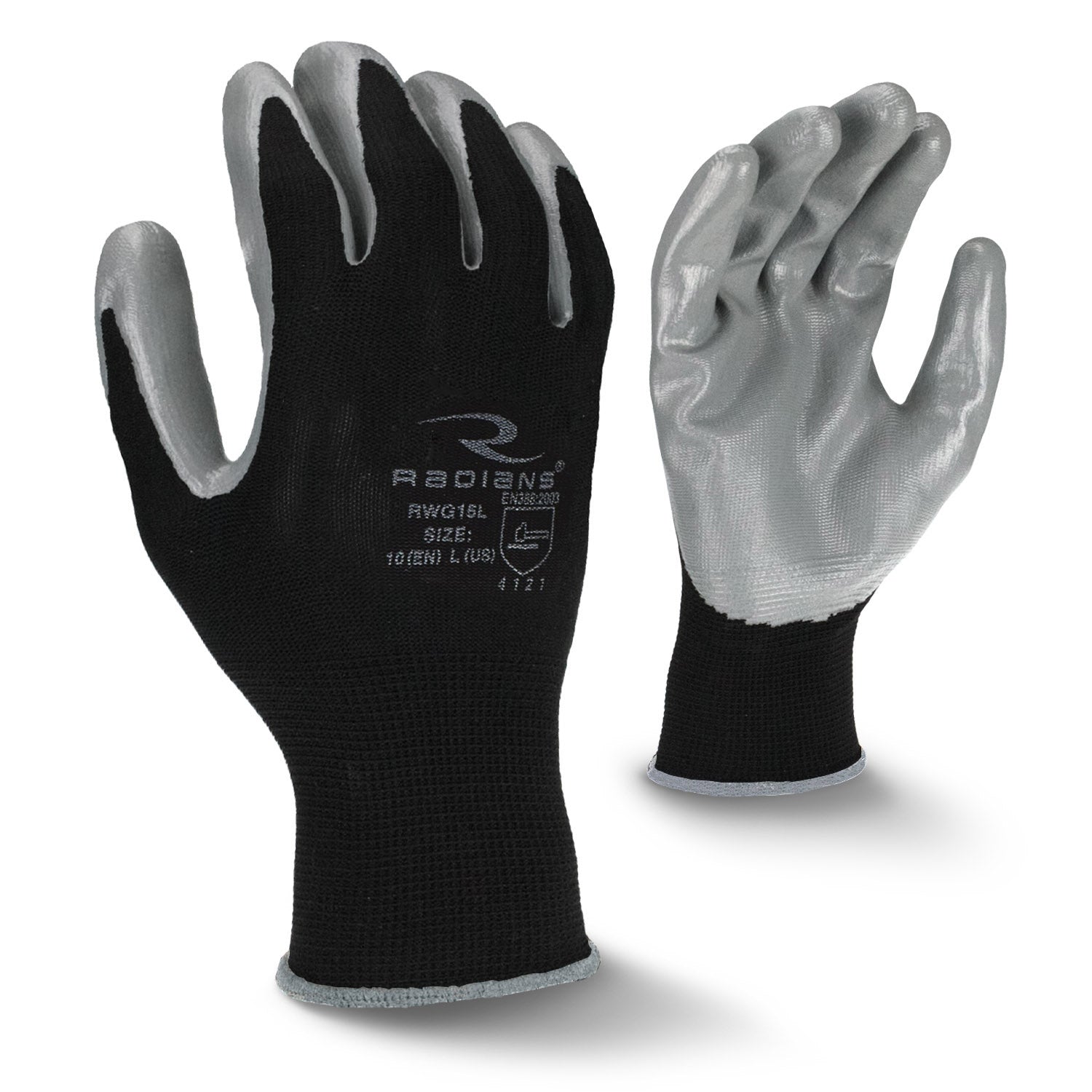 Radians RWG15 Smooth Nitrile Palm Coated Glove-eSafety Supplies, Inc