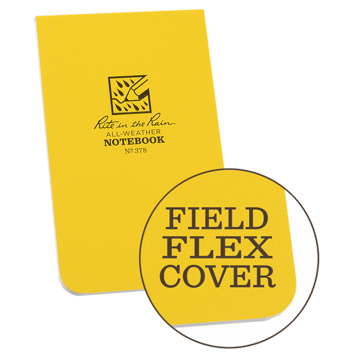 3.25" x 5.25" Field-Flex Top-Bound Memo Notebook-eSafety Supplies, Inc