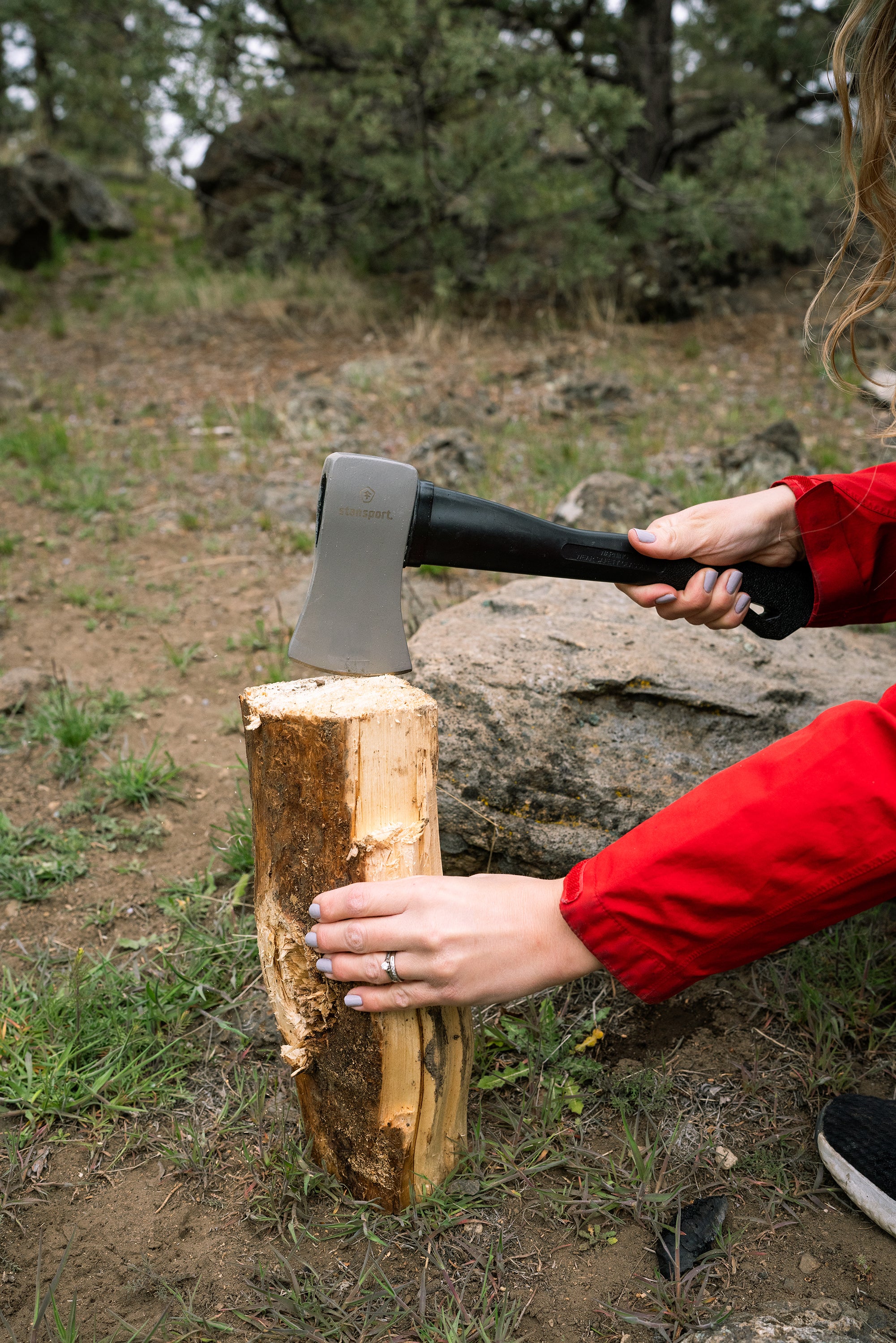 Deluxe Fiberglass Handle Hatchet – 15 Inch-eSafety Supplies, Inc