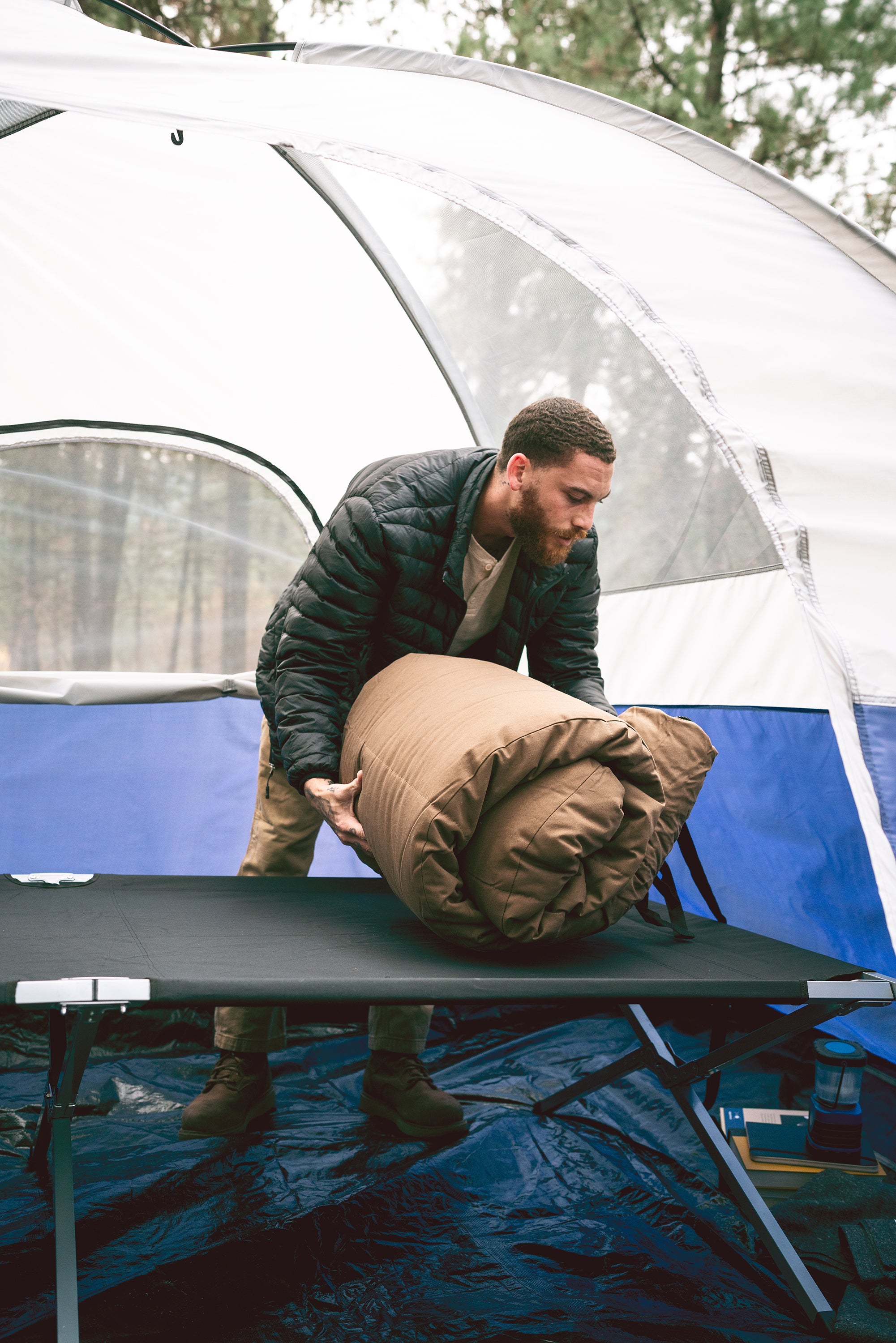 Heavy-Duty G.I. Cot - 86 X 40.25 X 21.25 Inches-eSafety Supplies, Inc