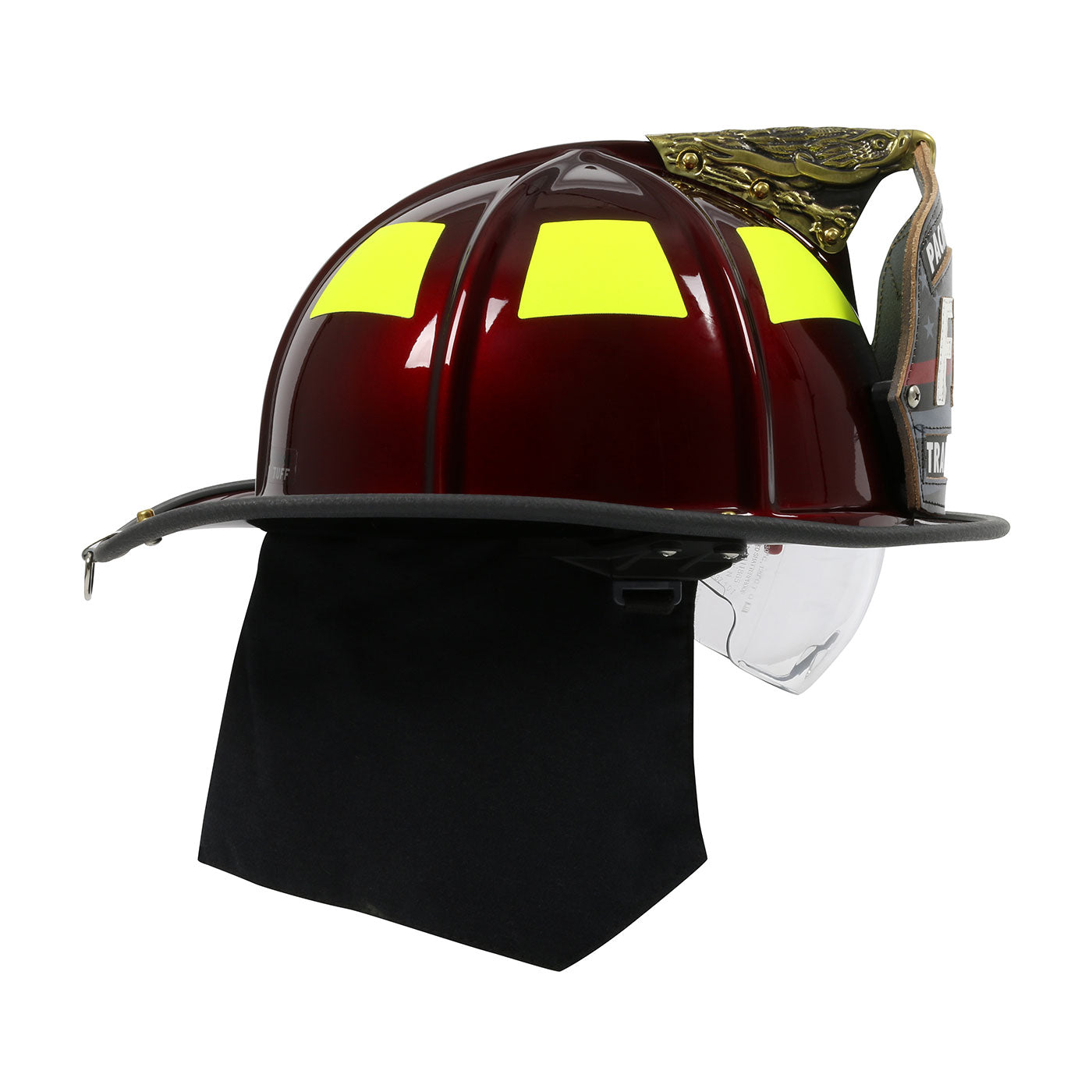 Traditional Style Structural Fire Helmet with Internal Eye Protection-eSafety Supplies, Inc