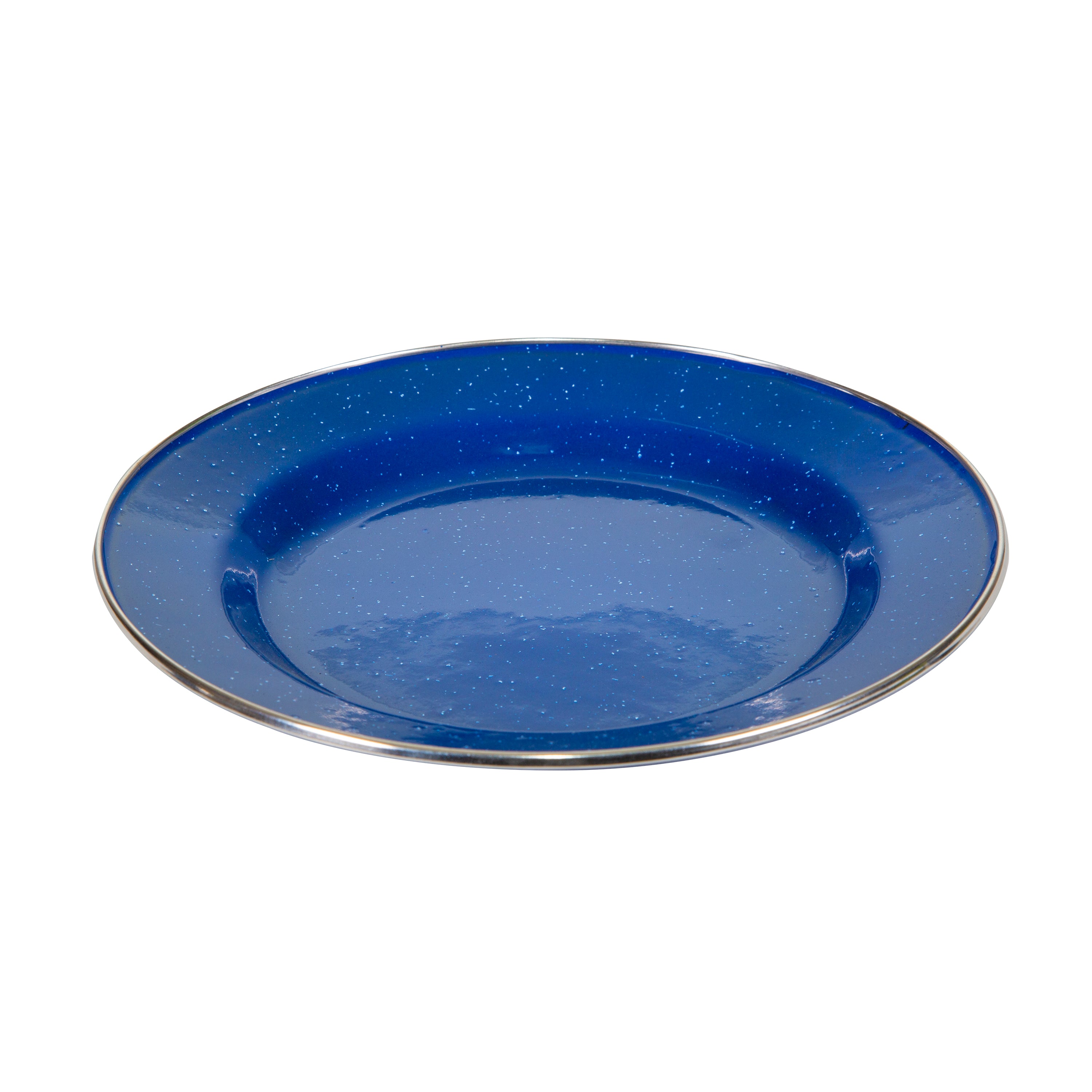 Enamel Dinner Plate - S.S. Edge - 10.25 Inch-eSafety Supplies, Inc