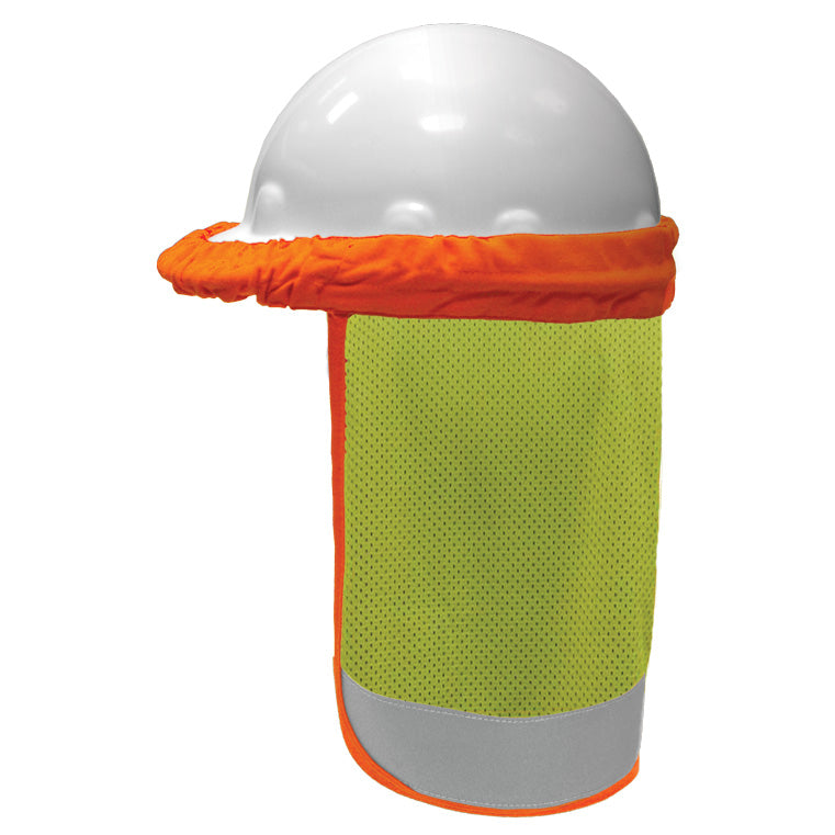 Fr Hard Hat Non-ansi Compliant Lime Sun Shield-eSafety Supplies, Inc
