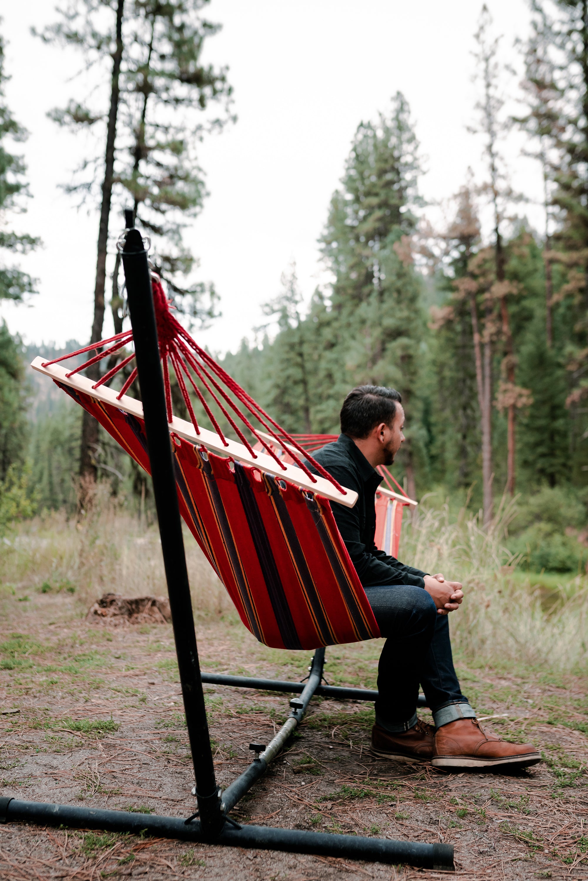 Deluxe Hammock Stand - Steel-eSafety Supplies, Inc