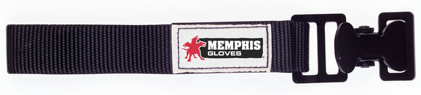 MCR Safety Glove Black Metal Clip, Black Strap-eSafety Supplies, Inc