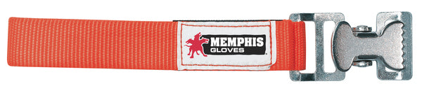 MCR Safety Glove Nickle Metal Clip, Orange Strap-eSafety Supplies, Inc